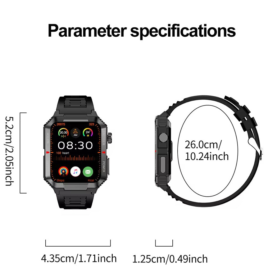 Luxury NFC GPS Smartwatch – 1.99
