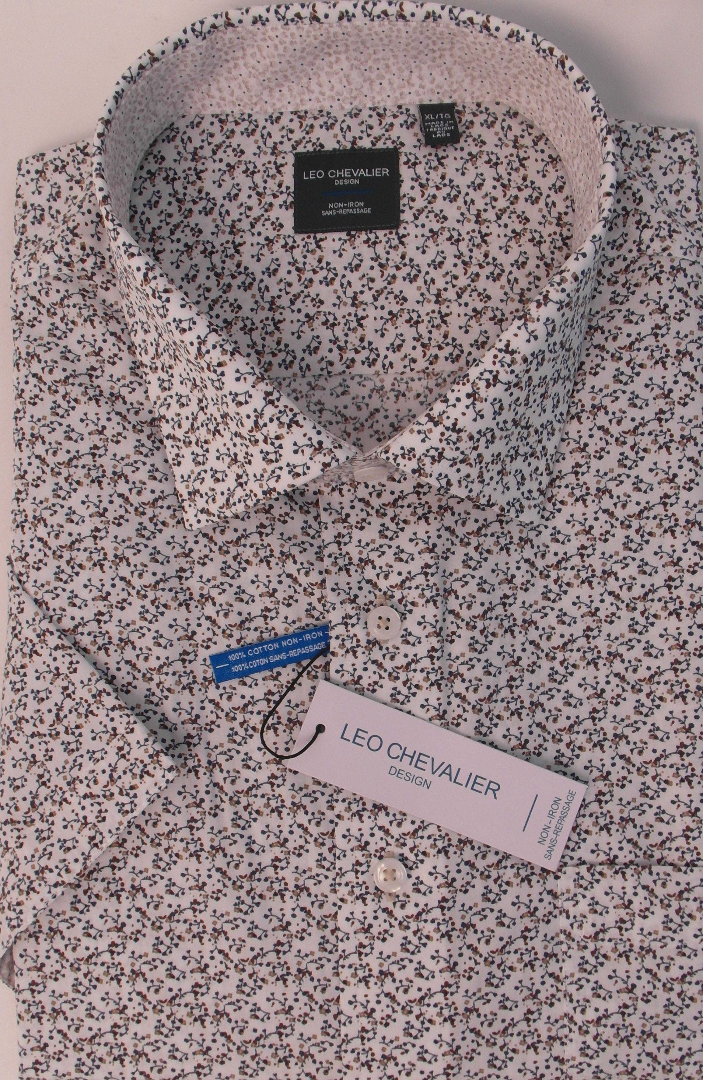 Leo Chevalier - Short Sleeve Shirt - 524366 - BrownsMenswear.com