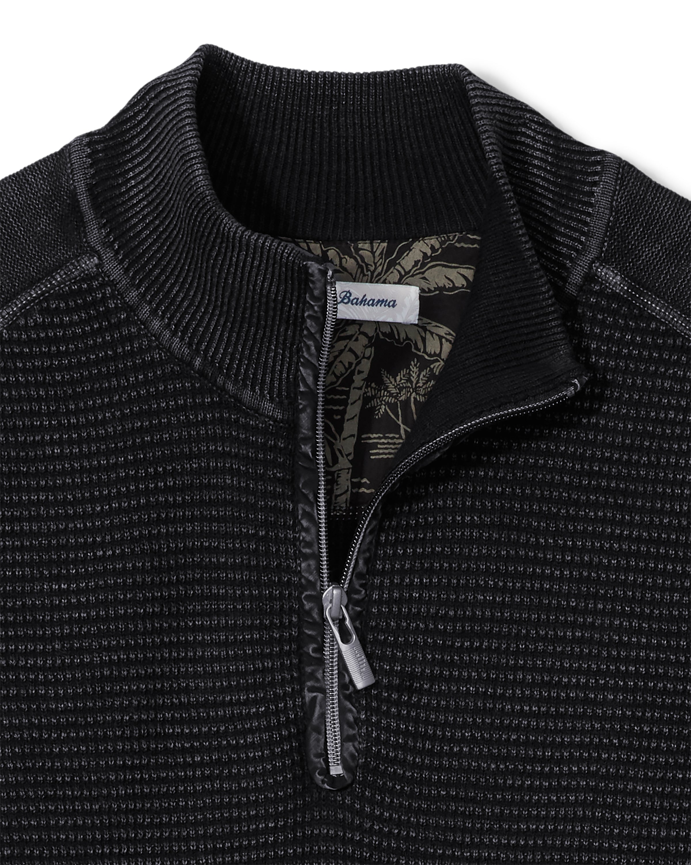 tommy bahama zip sweater