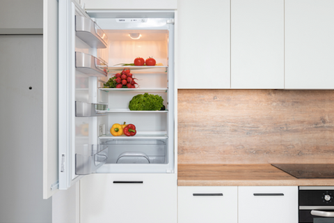 clean fridge image