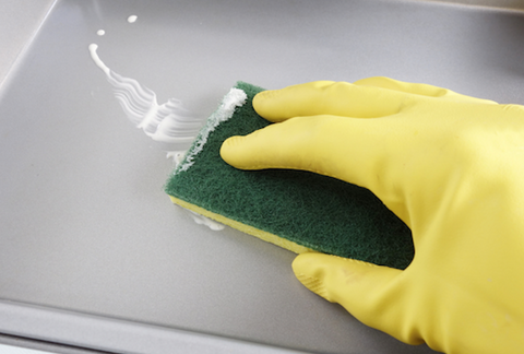cleaning scrub image