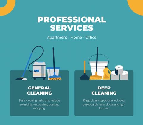 professional cleaning service image