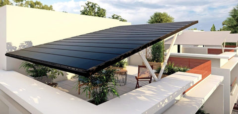 fotovoltaico da terrazza soluzione di design 