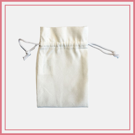 White Polyester Tote Bag 135gsm 2 sizes – Asher Rose