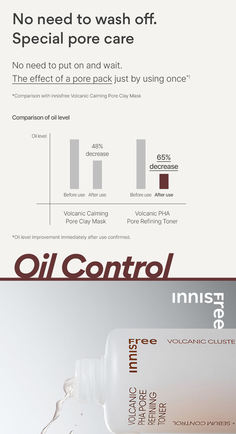 Volcanic Pore Refining Toner page one.