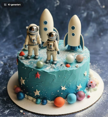 Kindergeburtstag -Weltraum- Kuchen