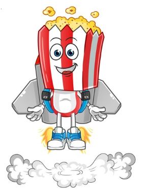 Raketen-Popcorn