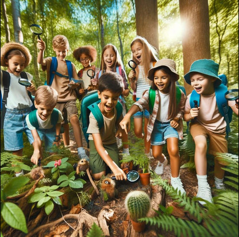 Wald-Natur -Schnitzeljagd- für- kinder