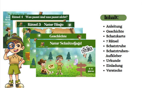 Kindergeburtstag Im Wald-Natur-Abenteuer im Grünen