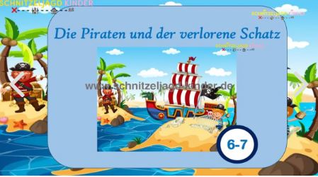 Piratenschatzsuche: Der verlorene Schatz! Und die Entführung von Pirat Jack.-6-7 Jahren