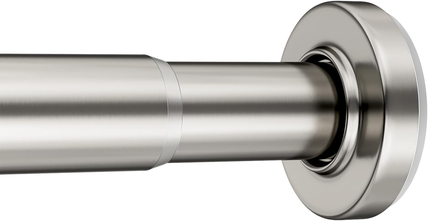 AmazerBath Segmented Spring Tension Shower Curtain Rod
