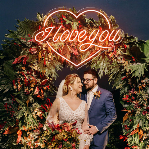 wedding neon signs decor