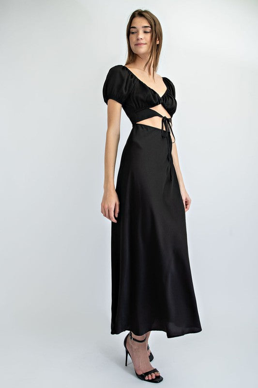 Night Moves Dress-Black - Image 4