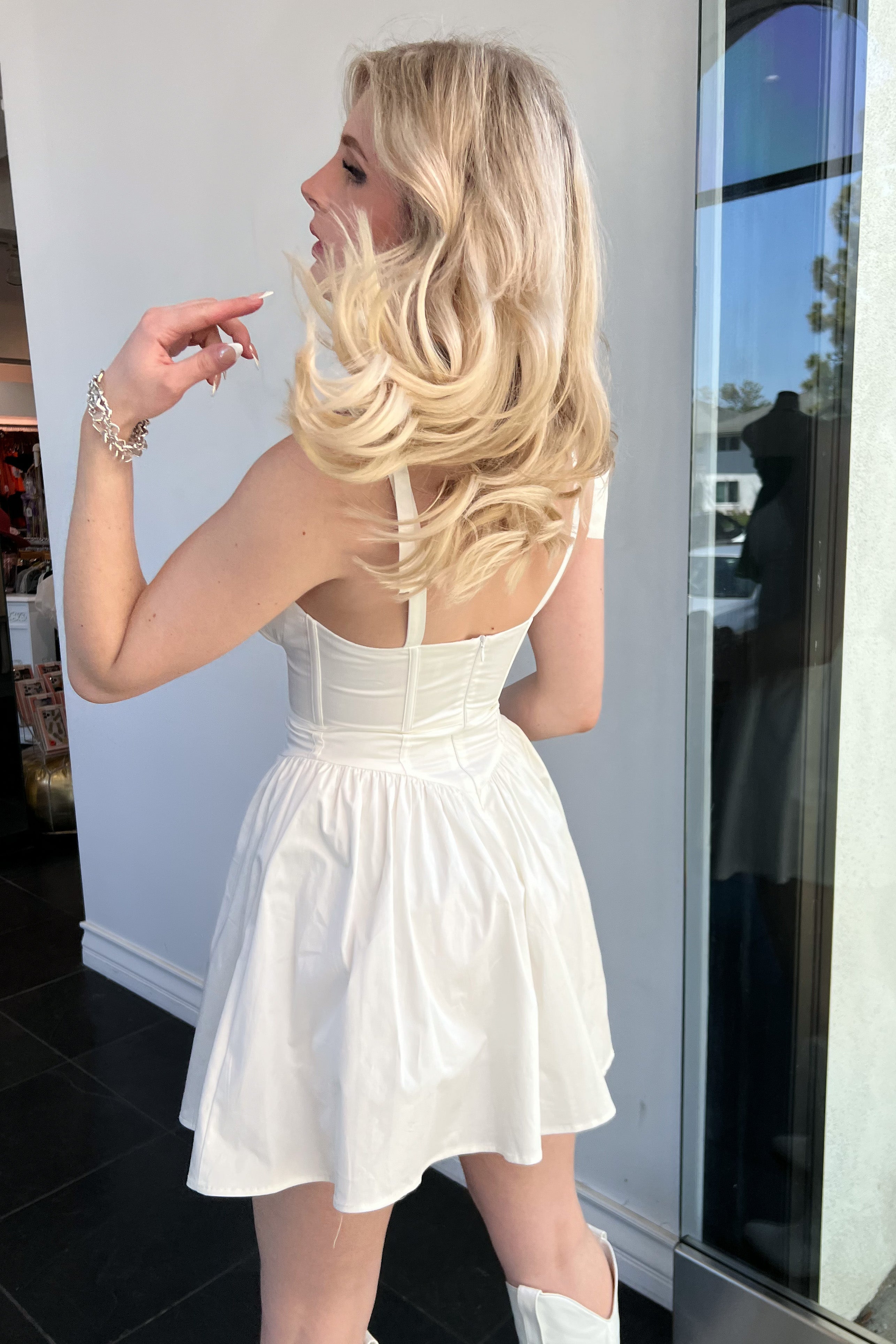 All Summer Long Dress-White - Image 15