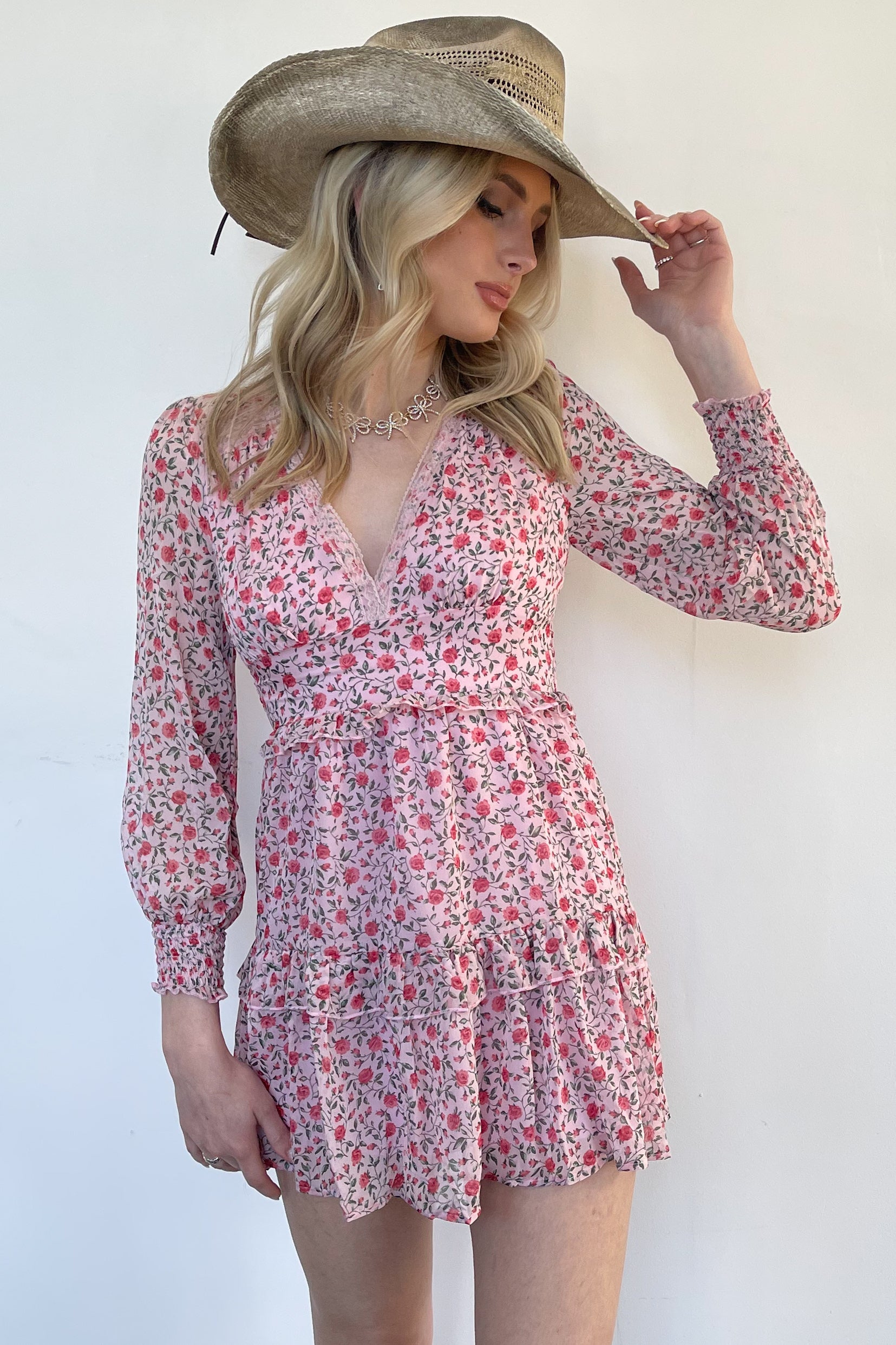 Love In Nashville Dress-Rose Pink - Image 20