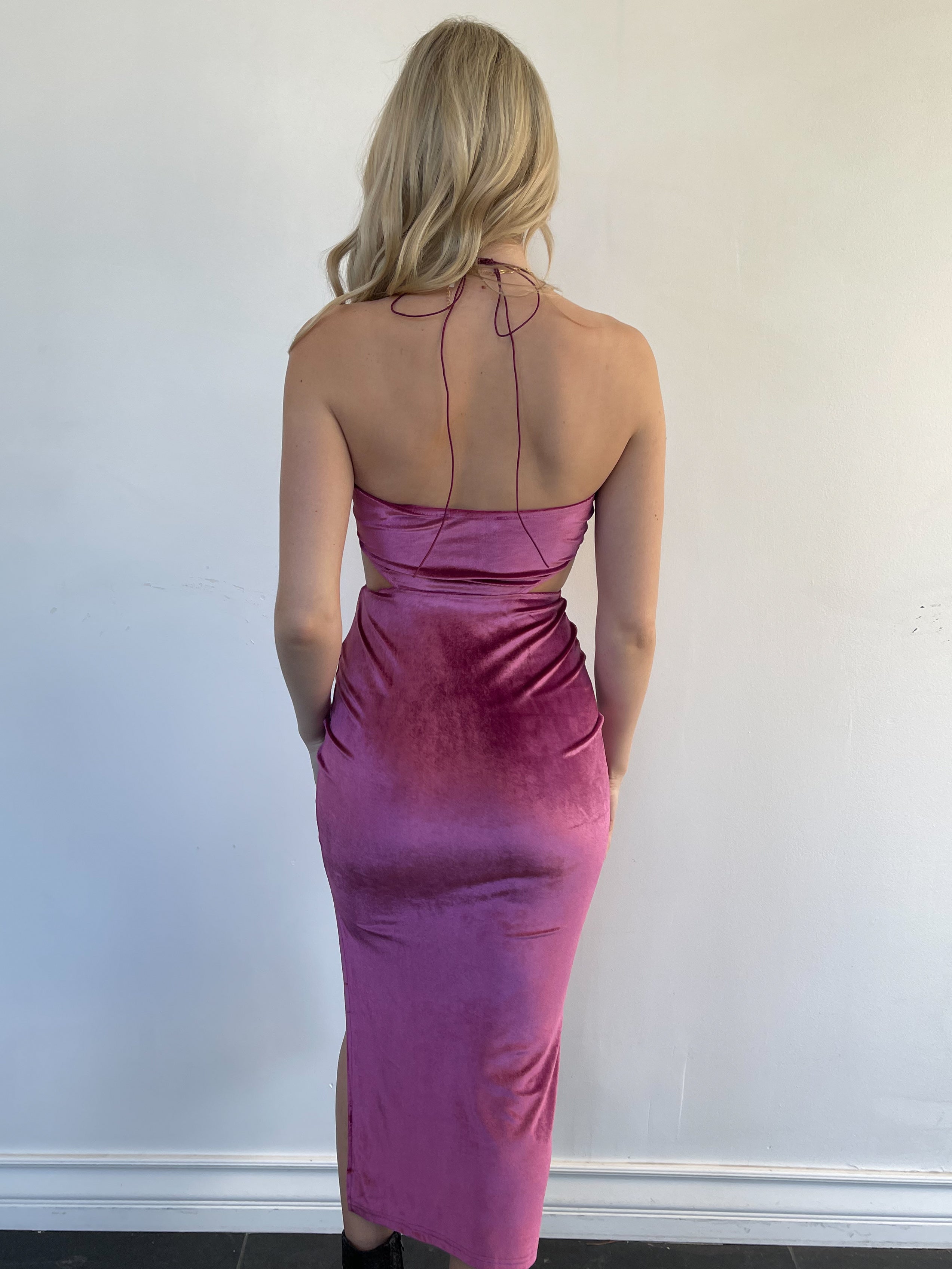 Sunset Lovers Dress-Grape - Image 6