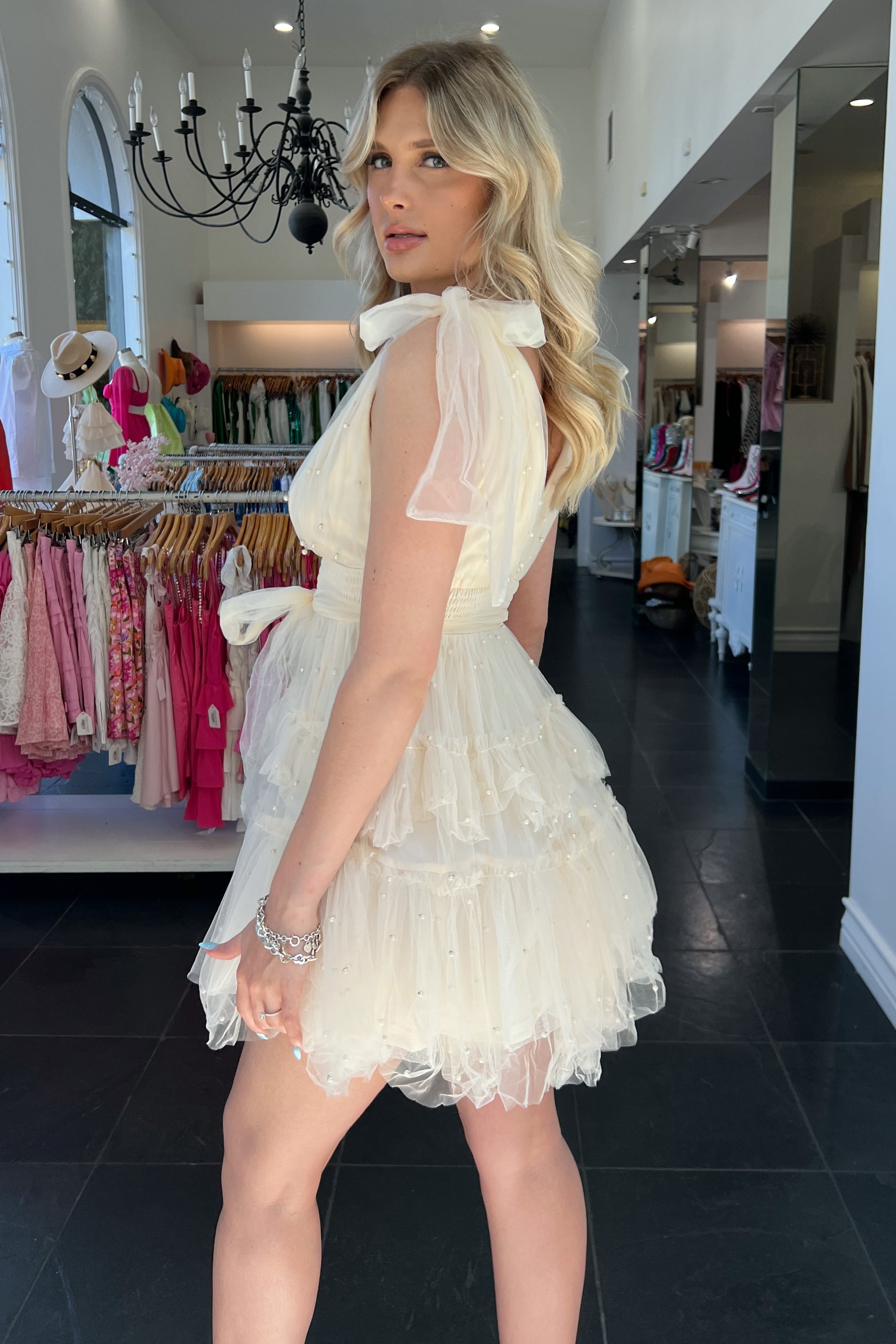 Bridal Moment In Como Dress-Cream - Image 12
