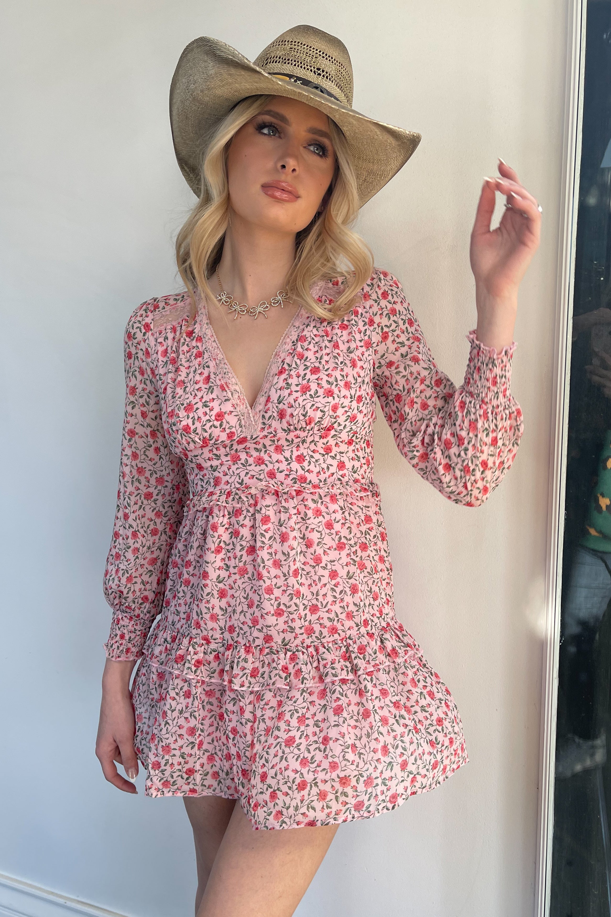 Love In Nashville Dress-Rose Pink - Image 21