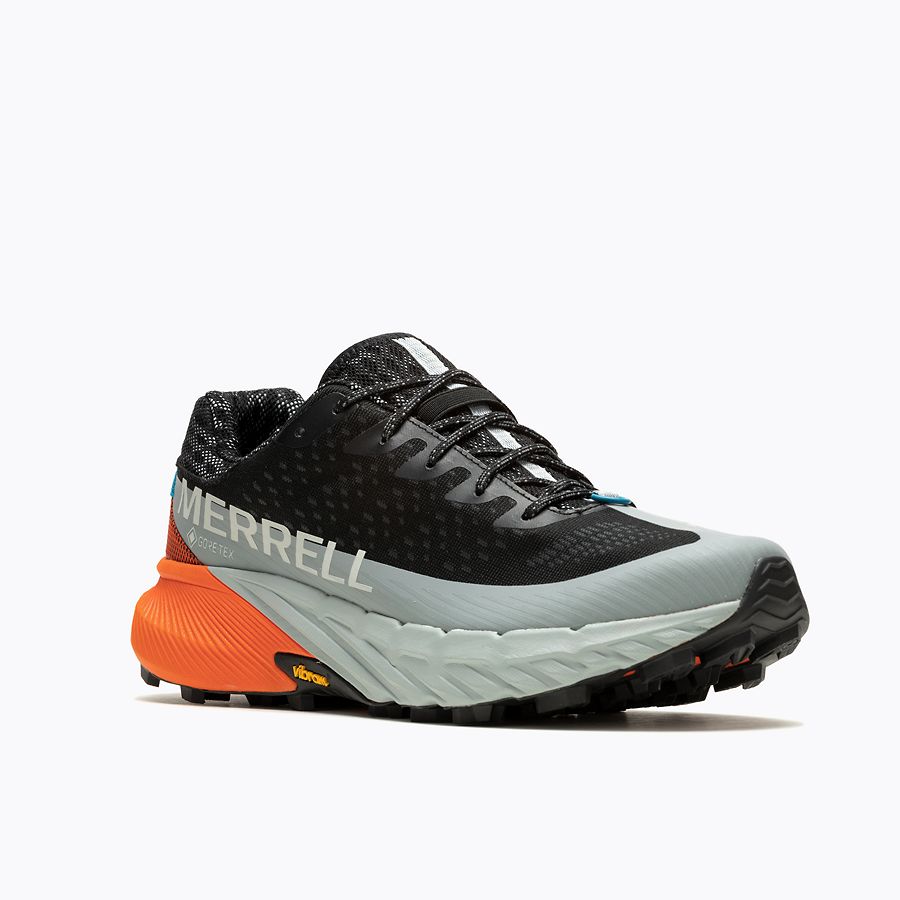 Merrell J52880: Women's Black Agility Peak Flex 3 Trail Running Sneakers  (5.5 B(M) US Women) 