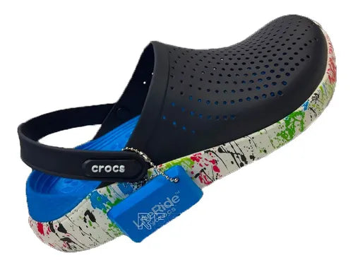 Crocs LiteRide - Azul Suela Diseño - Mujer – veinte doce