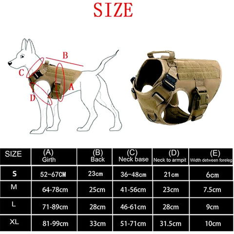 K9 Tactical Dog Harness