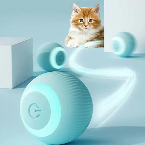 Automatic Rolling Cat Ball Interactive Smart Toy