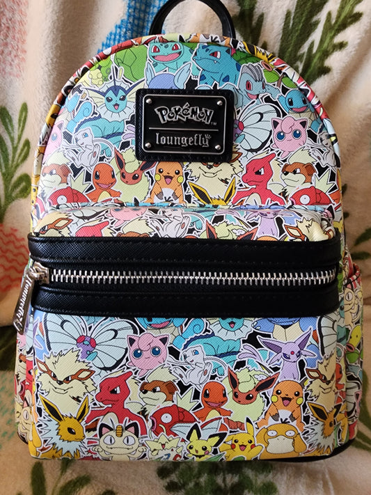 EXCLUSIVE DROP: Loungefly Pokemon Eeveelutions Mini Backpack - 7/6