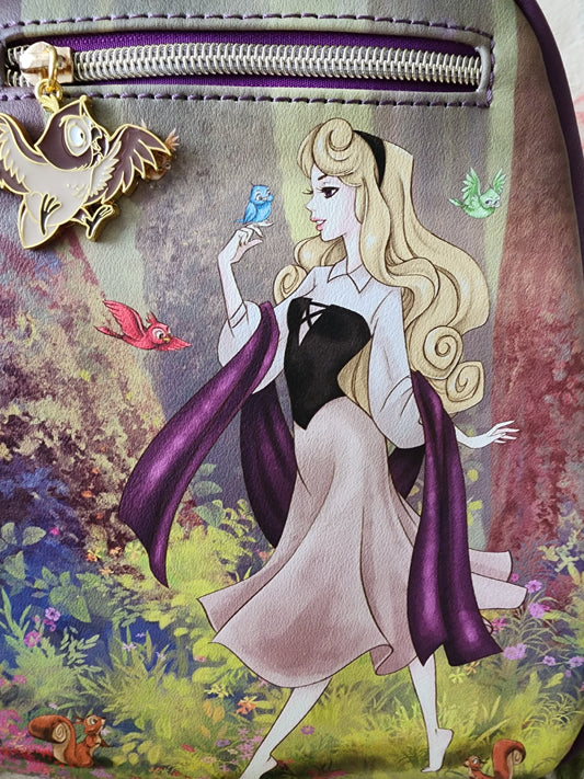 Loungefly Disney Princess Aurora Sleeping Beauty Reversible