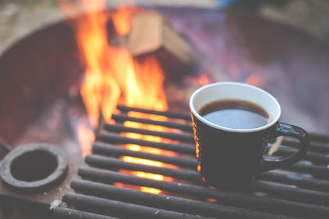 Liquid Warmth - Coffee by the Fire!