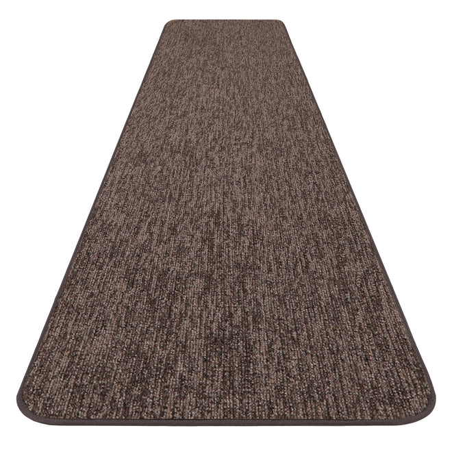 Pebble Gray Skid-Resistant Carpet Runners Durable | House Home & More