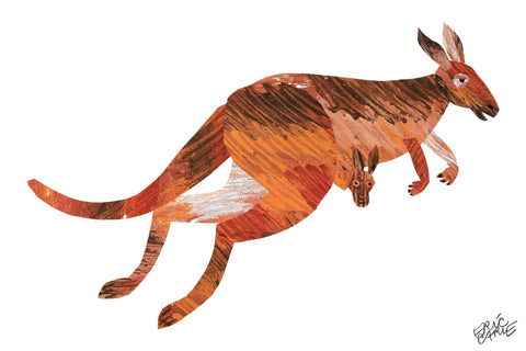 kangaroo eric carle