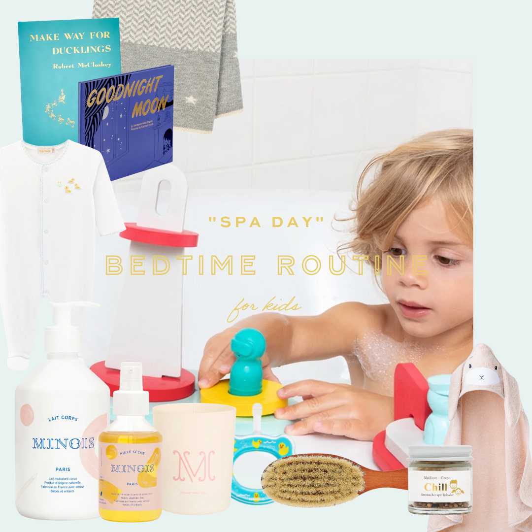 Spa Day Bedtime Routine for Kids