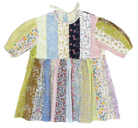 Esther Patchwork Party Dress