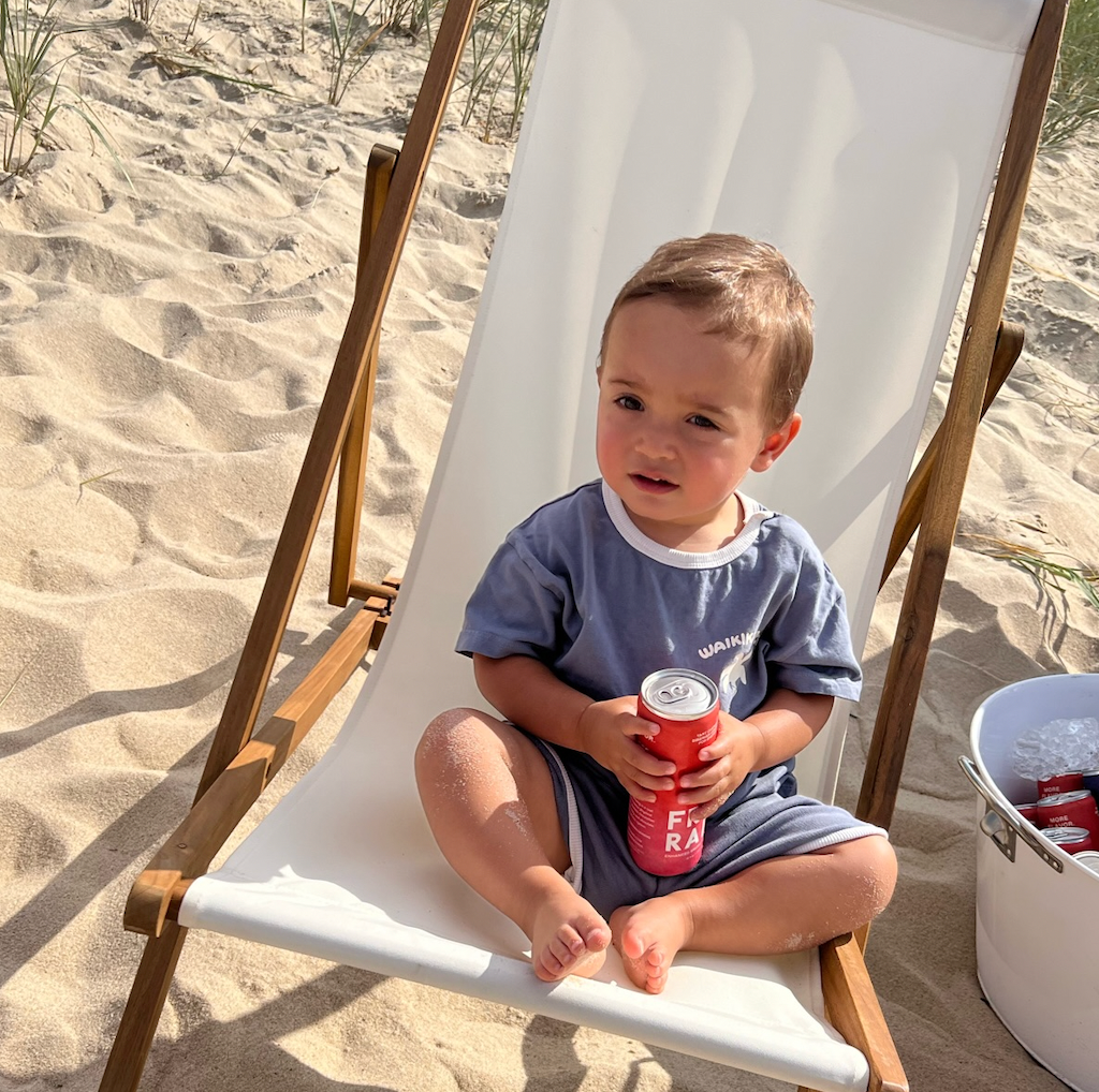 Ryder at the beach