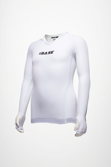 BASE Women's Long Sleeve Compression Tee - Black