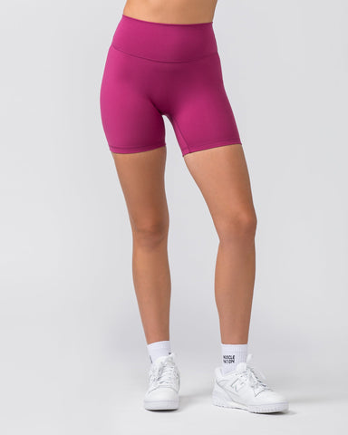 Liberty Zero Rise Bike Shorts - Dahlia