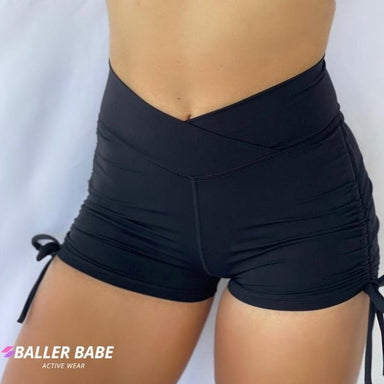 Baller Babe Shorts with Pocket - Nude Colour S-XL Activewear