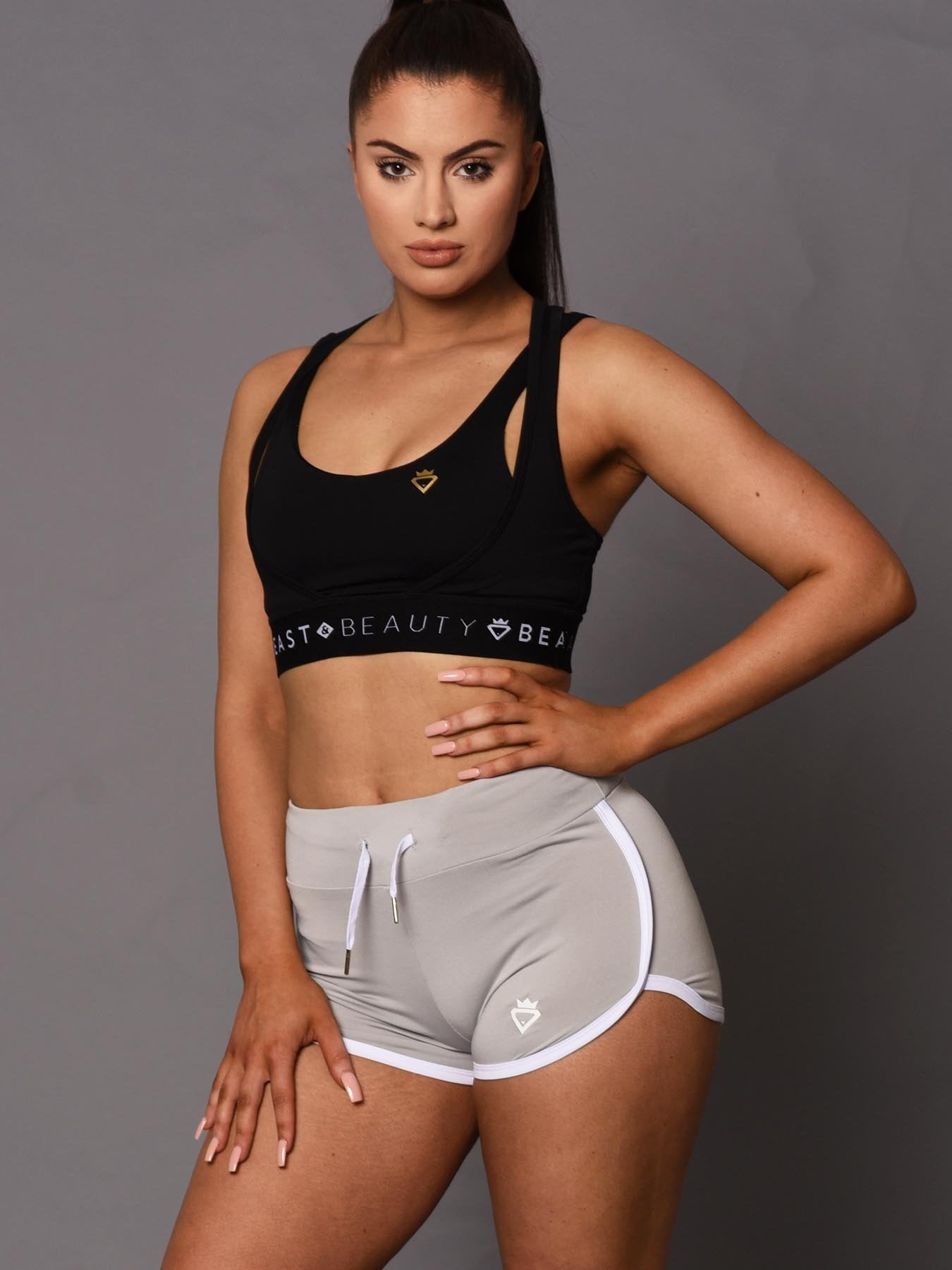 activewear booty shorts