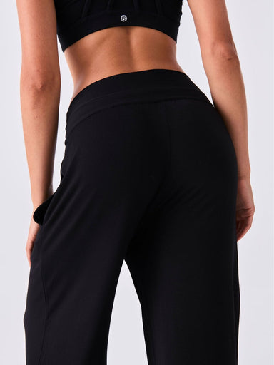 Modal Wide Leg Flow Pant - Black – Dharma Bums Yoga and Activewear