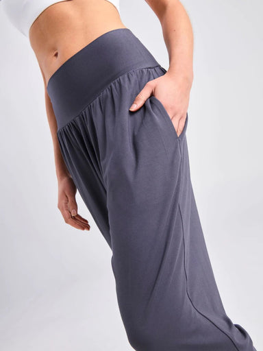 Nomad Modal Wide Leg Pant - Charcoal