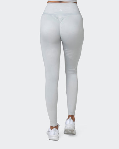 Musclenation Seamless Full Length Leggings - Bone