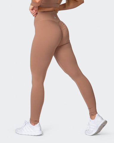 Leather Look Scrunch Bum Gym Leggings- Australian Made, Rhapso Designs