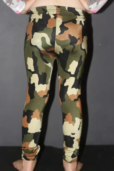 Junior Leopard Camo Legging — Be Activewear