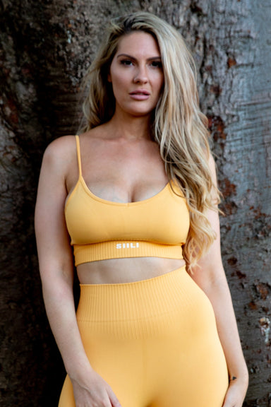 Self Love Collection - Mango (Yellow) Leggings — Be Activewear