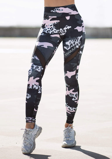 Evolution High Waisted Scrunch Leggings - Ivory Leopard