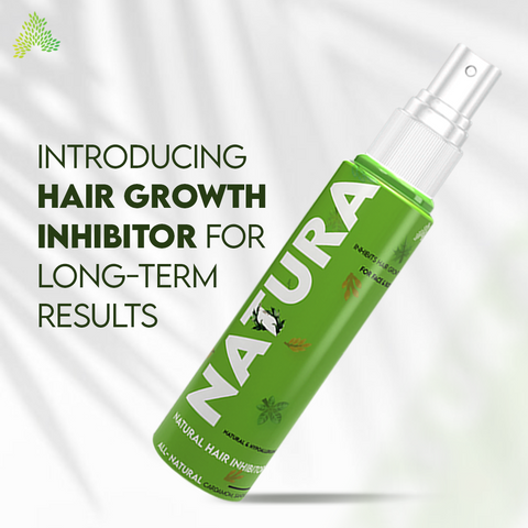 Natural Hair Growth Inhibitor Spray for Permanent Hair Removal