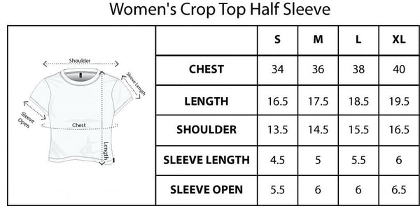 Women Crop top oipatrao clothing goan clothing size chart