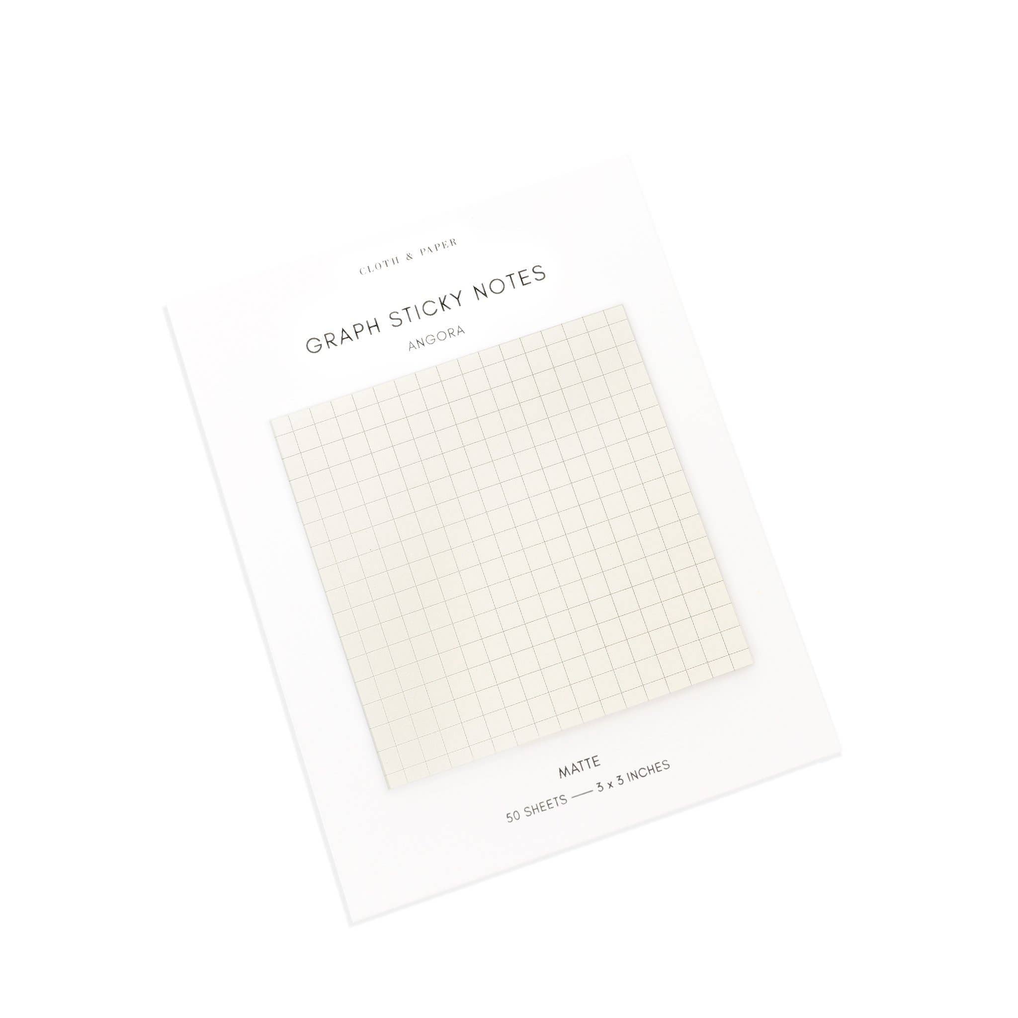 Quad Graph Sticky Notes – More Than Words