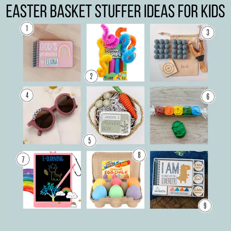 easter basket stuffer ideas for kids no candy