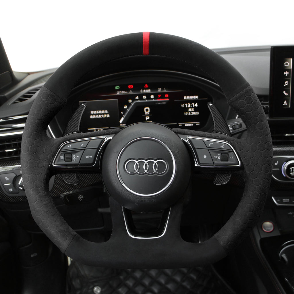 Upgrade Your Audi S5 Steering Wheel with  Stitchingcover.com